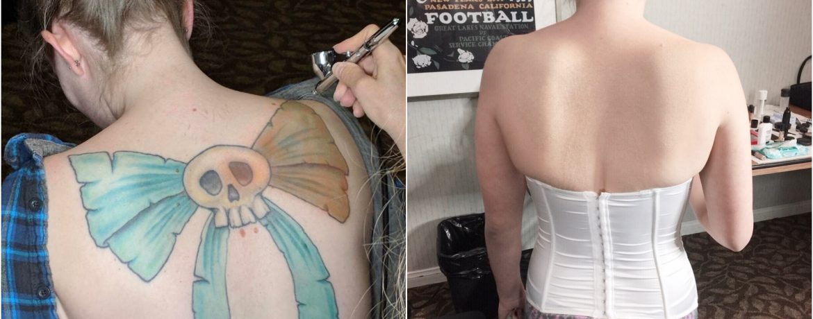 Covering a Tattoo With Makeup, From Prep to Finish