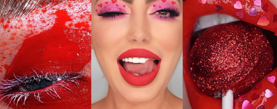 Valentine's Day makeup ideas