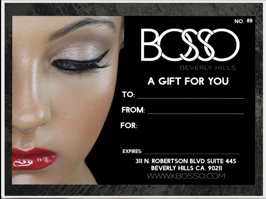 Makeup Gift Certificate